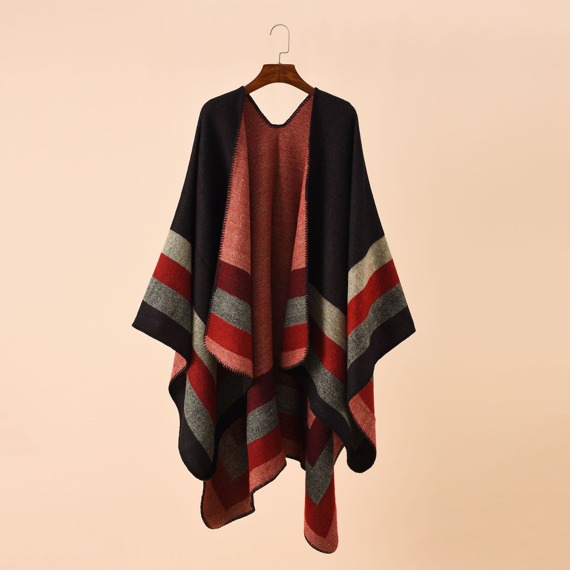Shawl Wrap Winter - 2024 baru modis musim dingin hangat