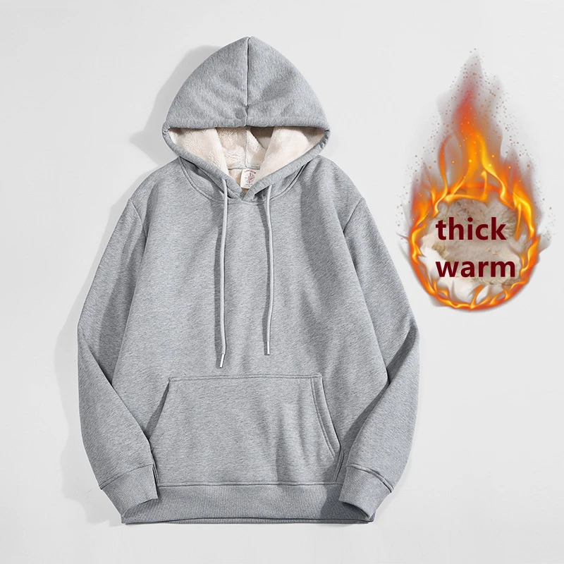 Sherpa Hoodie Fleece - Hoodie Pria Berkualitas Tinggi dengan Lapisan