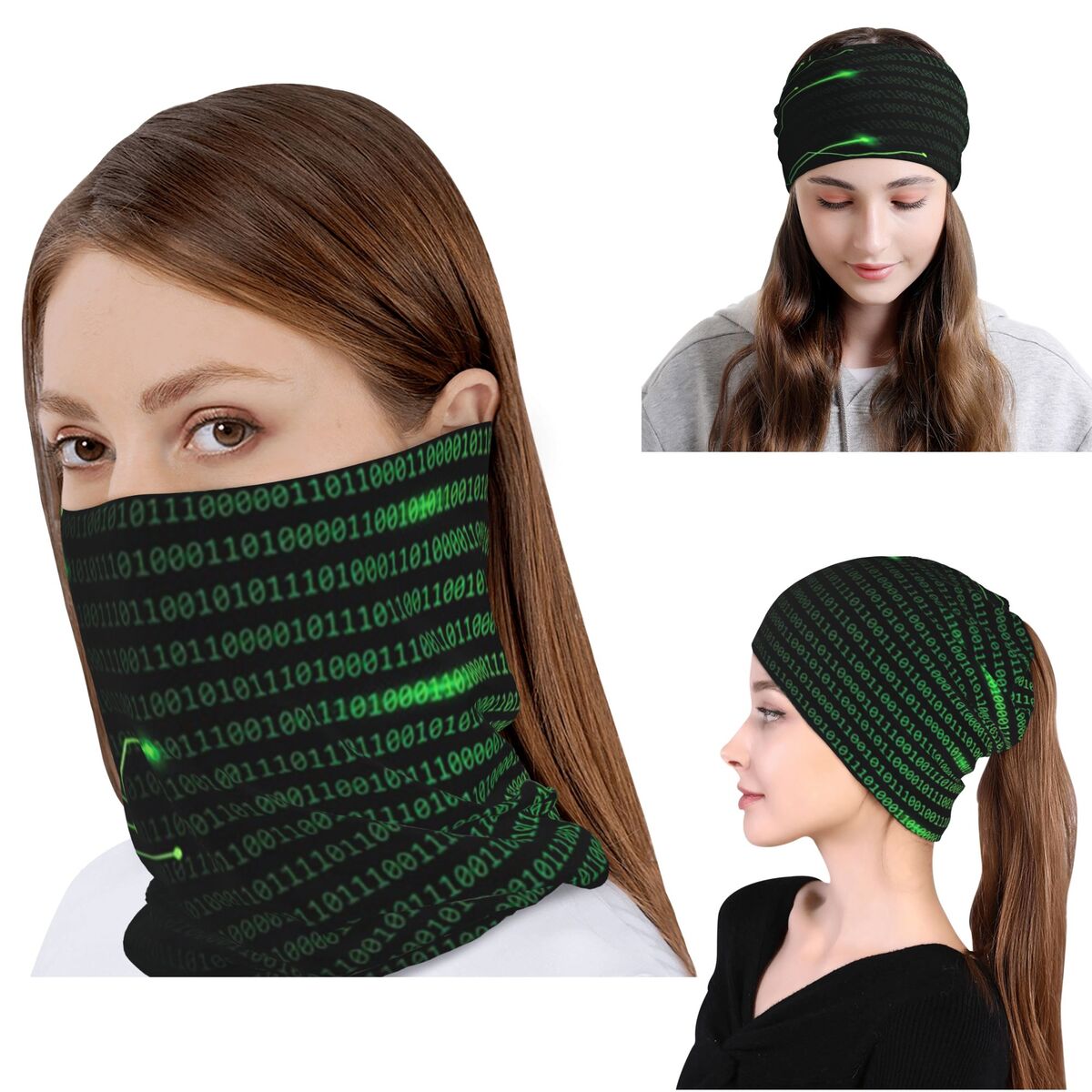 Knit Beanie Hat Warm - Kode Biner di Dalam Selimut dan