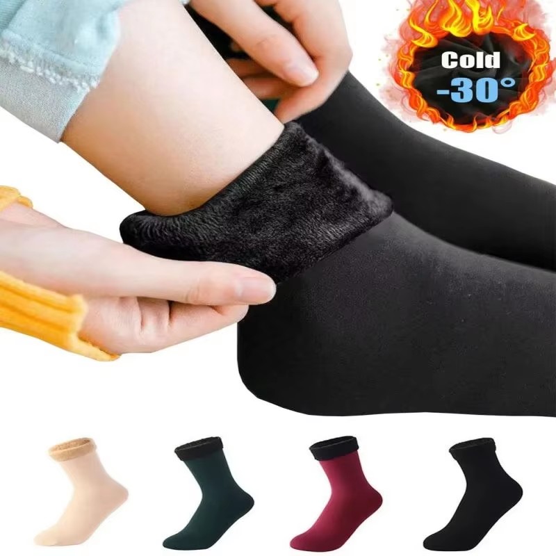 Thermal Sock Wool - 1/2/3 Pasang Kaus Kaki Pendek Hangat