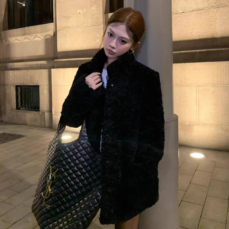 Wool Coat Peacoat - Jaket Wol Domba Wanita Model Peacoat