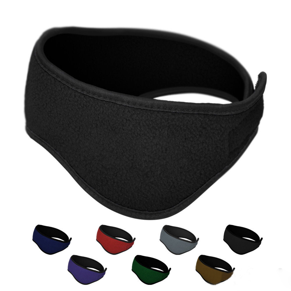 Fleece Ear Warmer Band - 1PC Wanita Musim Dingin Pria Penghangat