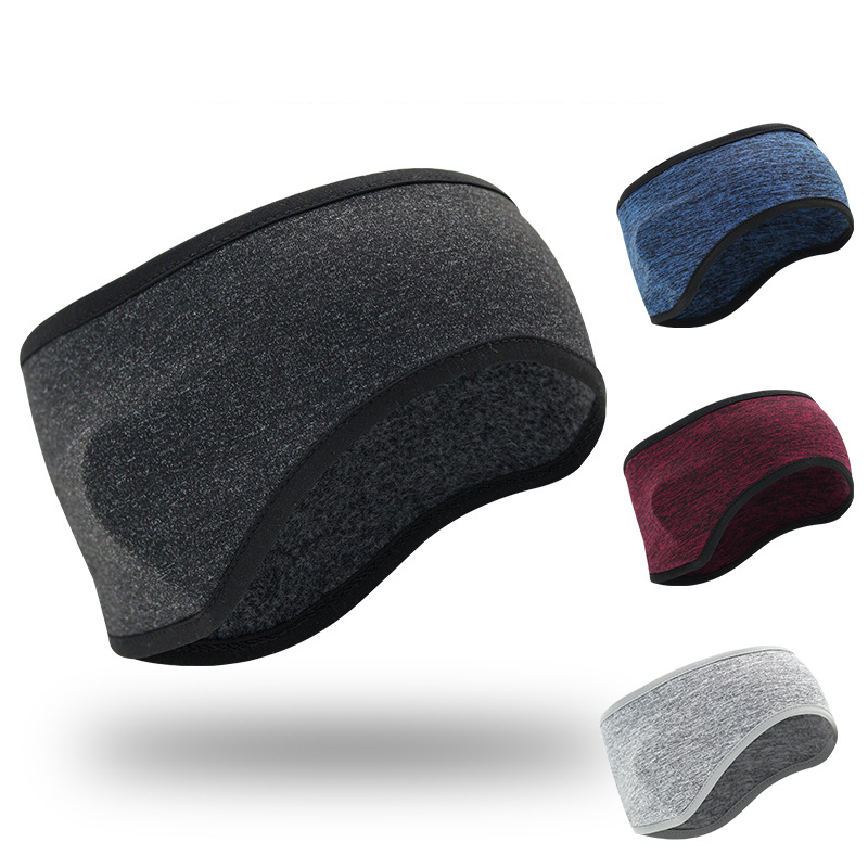 Winter Headband Fleece - Bando musim dingin untuk pria wanita,