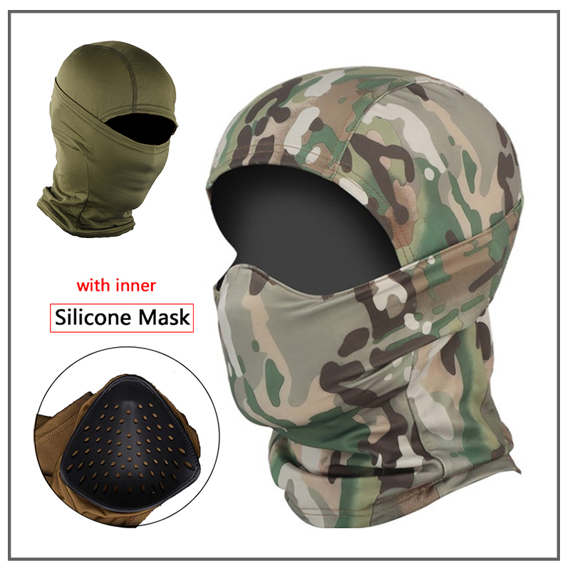 Balaclava Ski Mask - Balaclava Taktis Airsoft Penutup Wajah Penuh