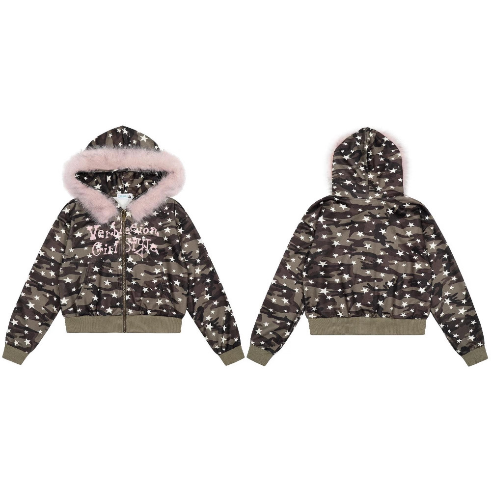 Sherpa Hoodie Fleece - Hoodie Pria Resleting Model High Street
