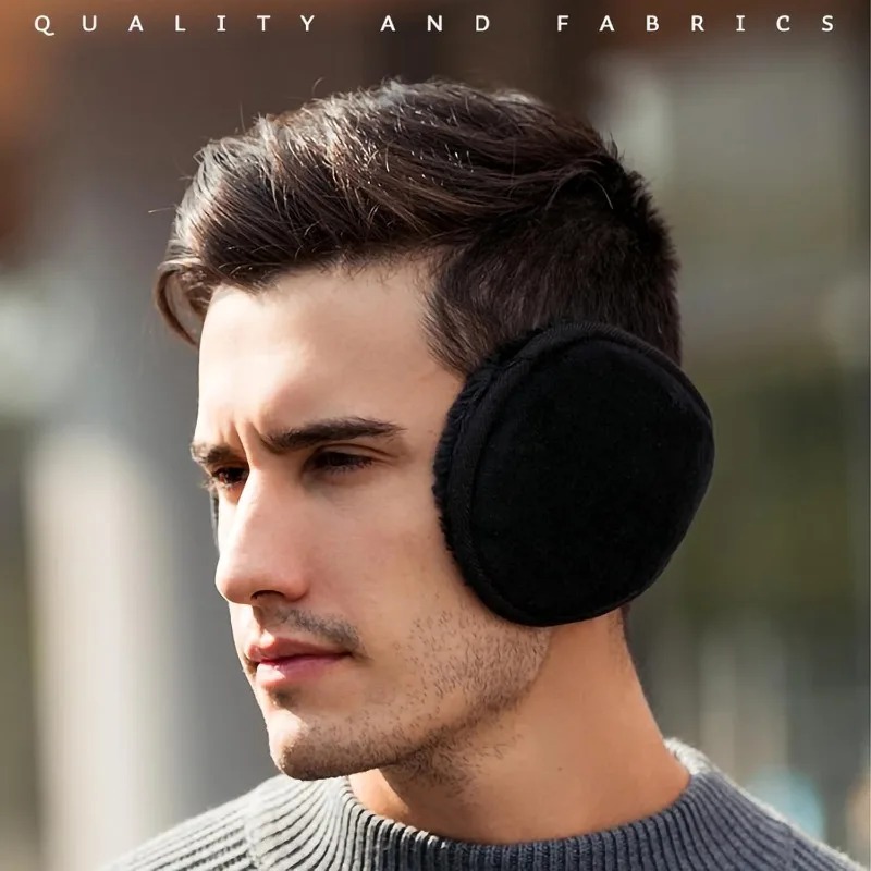 Earmuffs Foldable - Penutup Telinga Bulu Polar Lipat Ukuran