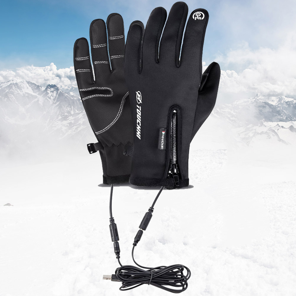 Hand Warmer Electric - Sarung tangan pemanas elektrik layar sentuh,