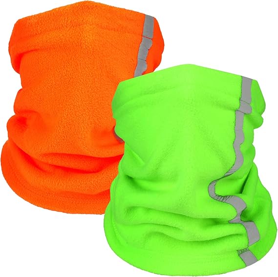 Neck Gaiter Fleece - Syal hangat musim dingin Bandana Balaclava