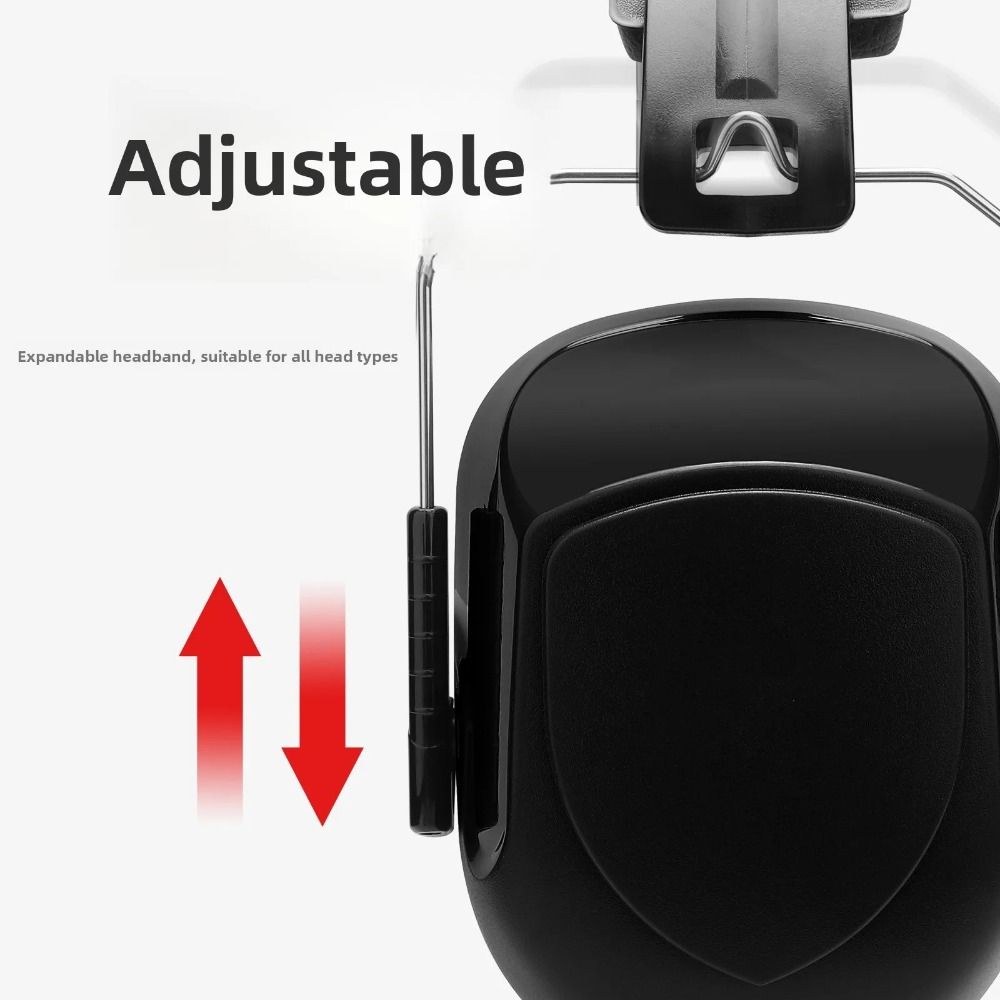 Earmuffs Foldable - Penutup Telinga Kedap Suara ABS Tugas