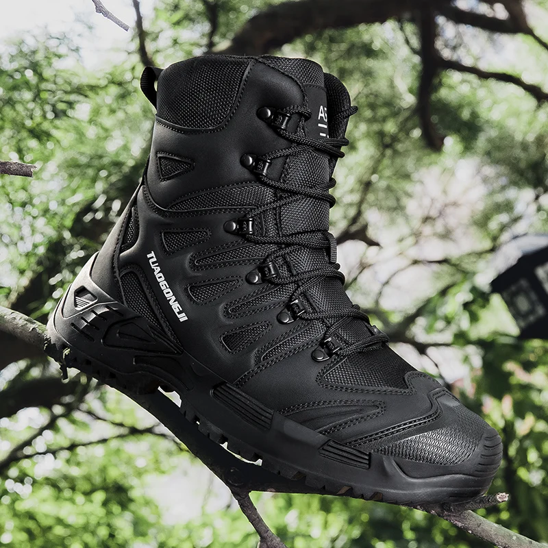 Waterproof Winter Boot - Sepatu Bot Taktis Hiking Luar Ruangan