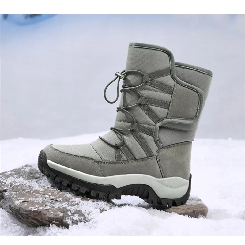 Waterproof Winter Boot - Sepatu Bot Salju Pria Hangat Berbulu