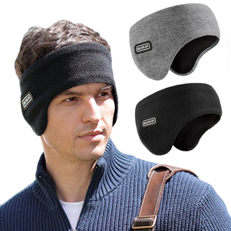 Fleece Ear Warmer Band - Penutup Telinga Musim Dingin untuk Wanita