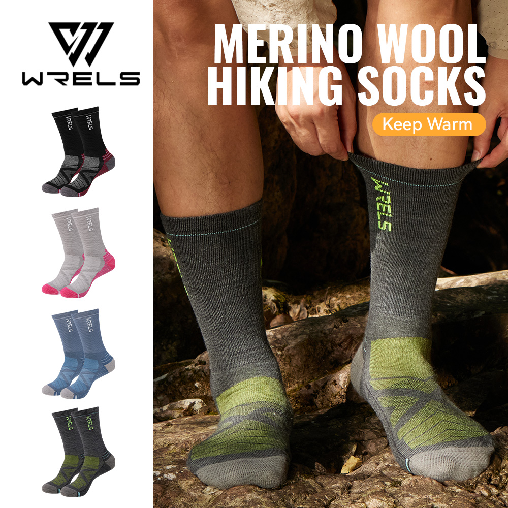 Thermal Sock Wool - Kaos Kaki Wol Merino WRELS 1/2/3,