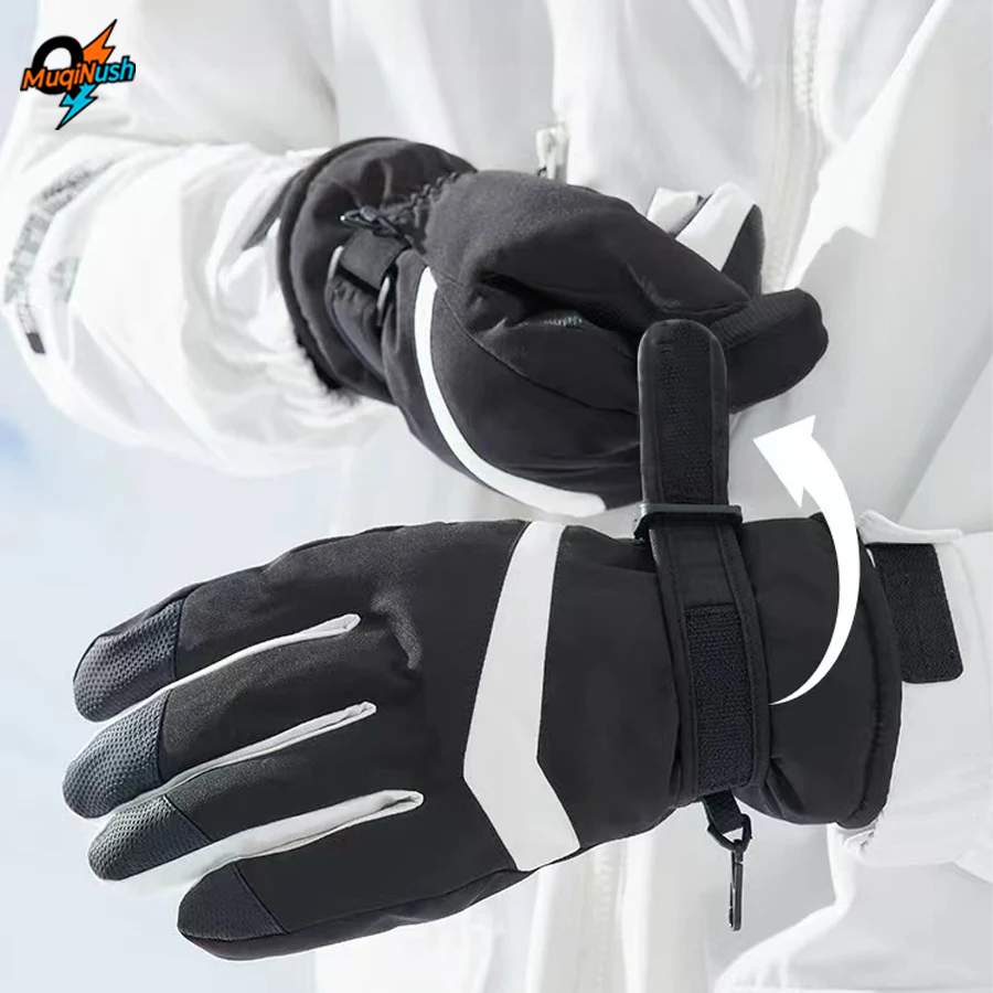 Snow Glove Insulated - MuqiNush Sarung Tangan Ski Berinsulasi Beludru