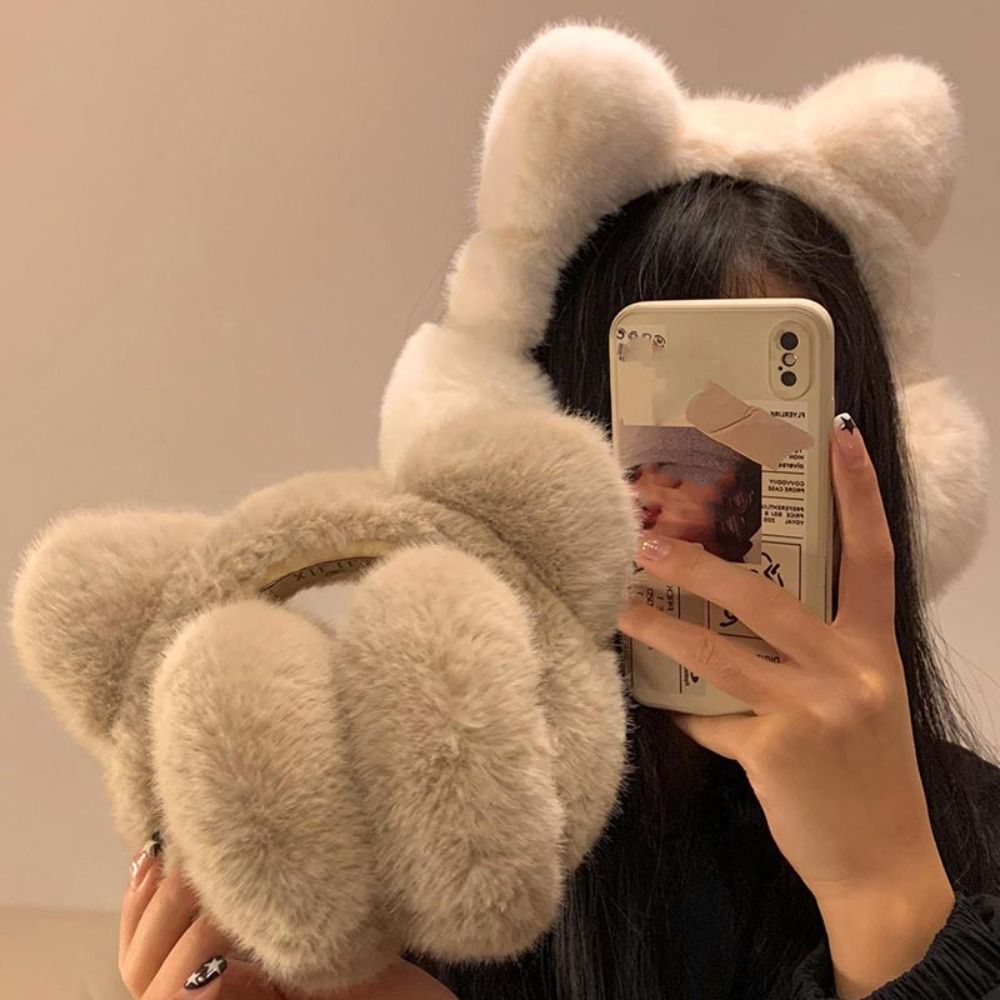 Earmuffs Foldable - Penutup Telinga Kucing Lucu Penutup Telinga