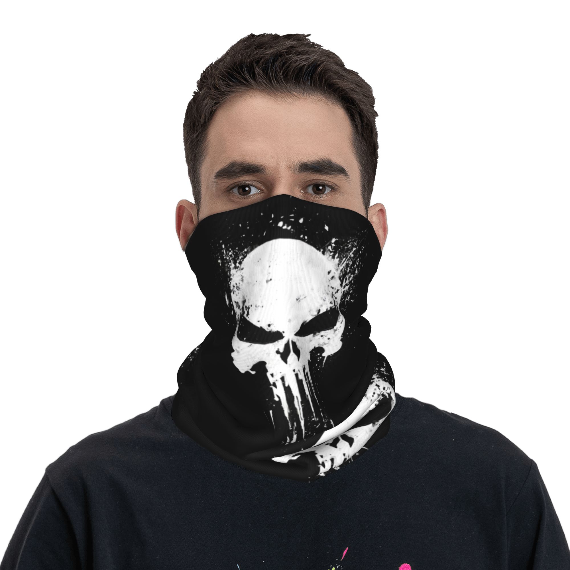 Bandana Tengkorak Kustom, Peng - Neck Gaiter Fleece ulasan dan harga