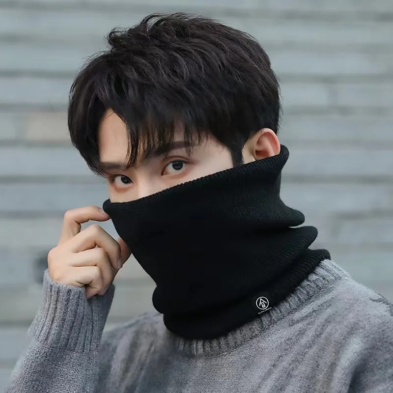 1-8PCS Syal Leher Termal Anti  - Neck Gaiter Fleece ulasan dan harga