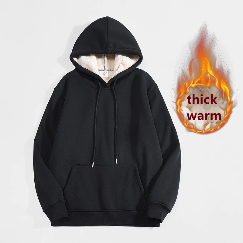 Hoodie Pria Berkualitas Tinggi - Sherpa Hoodie Fleece ulasan dan harga