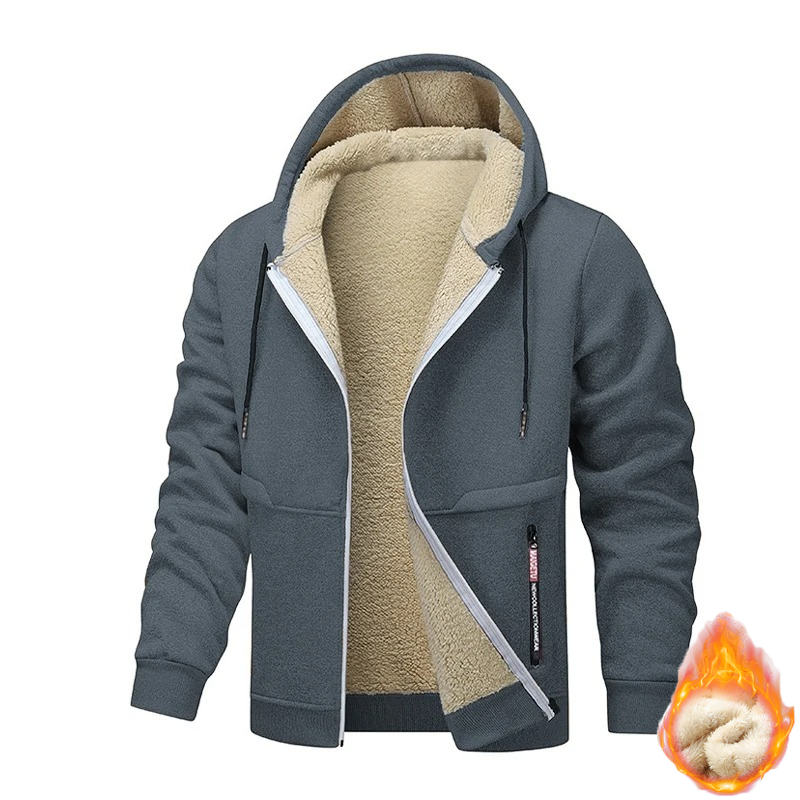Hoodie Kasual Pria Animal Game - Sherpa Hoodie Fleece ulasan dan harga