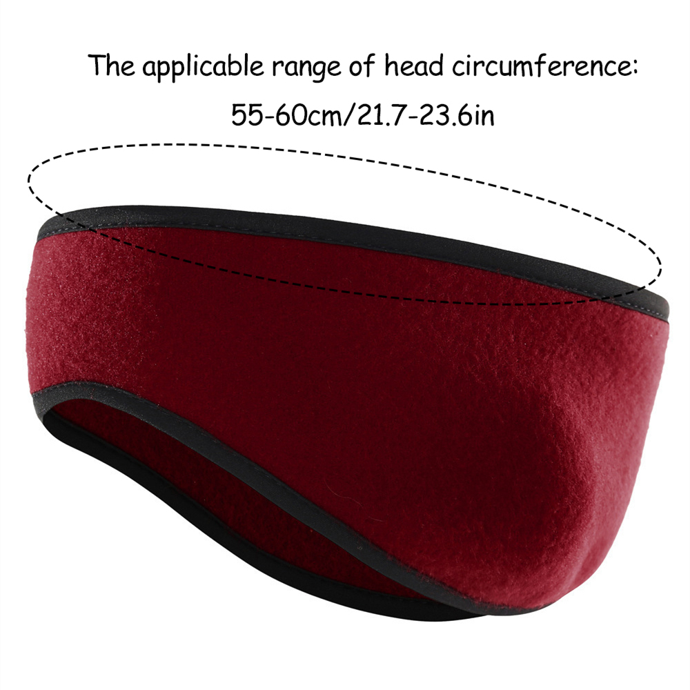 1 Buah Penutup Telinga Bulu Mu - Fleece Ear Warmer Band ulasan dan harga