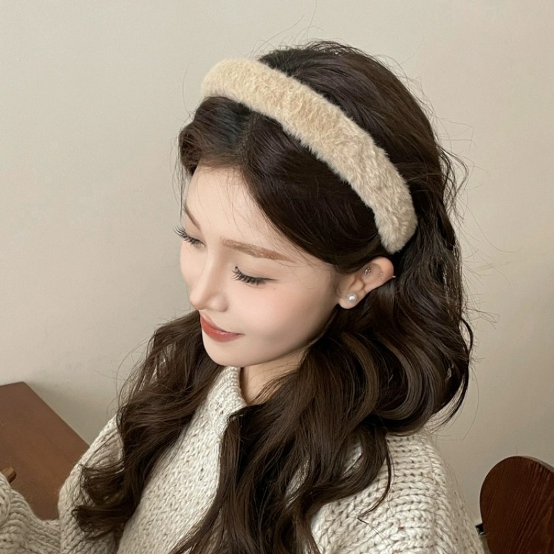 Ikat kepala lembut Korea wanit - Winter Headband Fleece ulasan dan harga