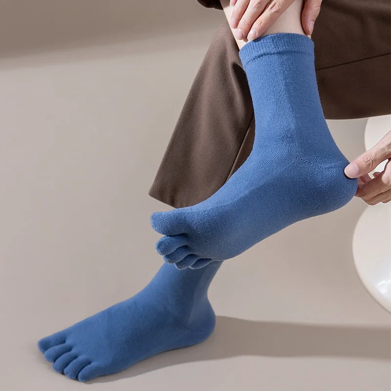 Kaos Kaki Lima Jari Pria dari  - Thermal Sock Wool ulasan dan harga