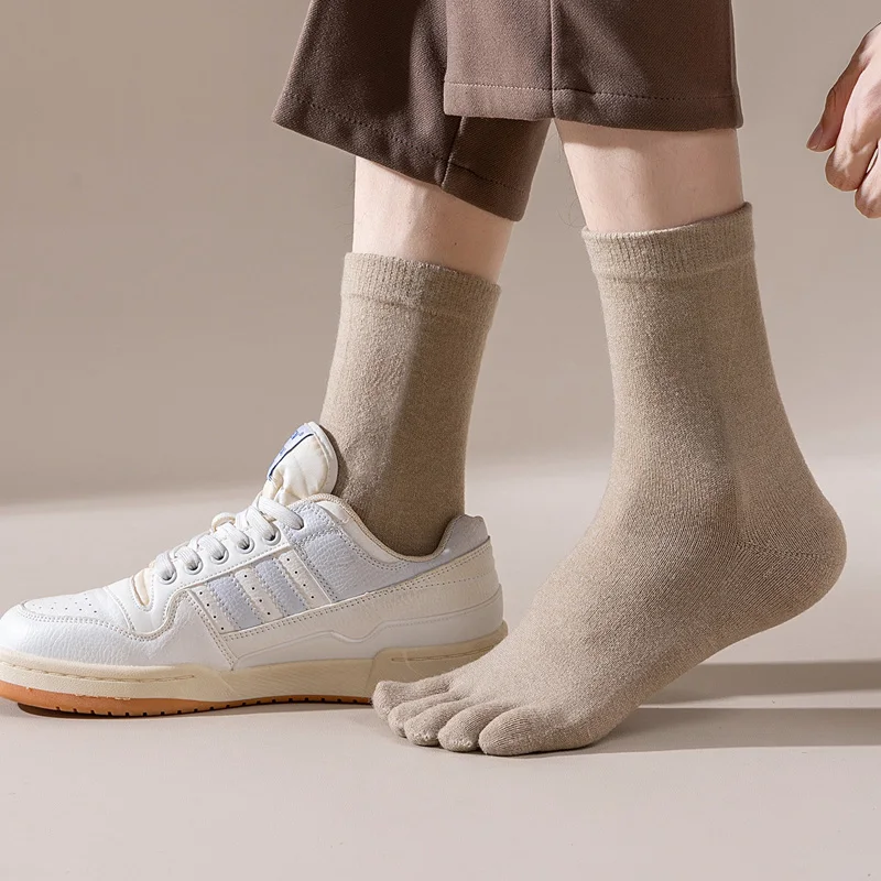 Kaos Kaki Lima Jari Pria dari  - Thermal Sock Wool ulasan dan harga