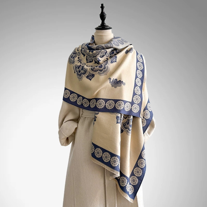Selendang Pashmina Tebal Hanga - Cashmere Pashmina Wrap ulasan dan harga