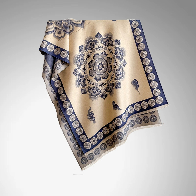 Selendang Pashmina Tebal Hanga - Cashmere Pashmina Wrap ulasan dan harga