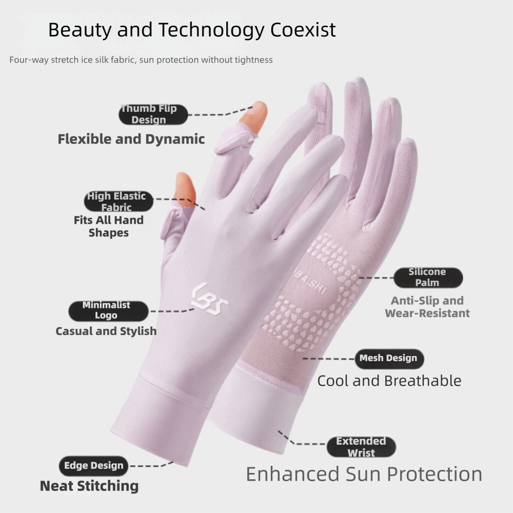 Sarung Tangan Pelindung UV Sut - Touch Screen Gloves ulasan dan harga
