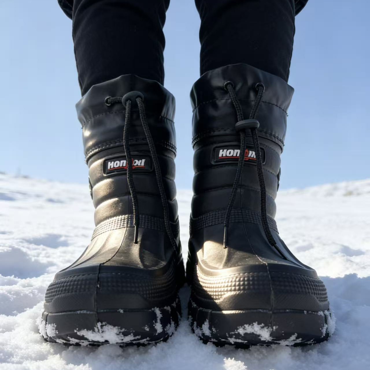 Sepatu salju pria baru berbaha - Waterproof Winter Boot ulasan dan harga