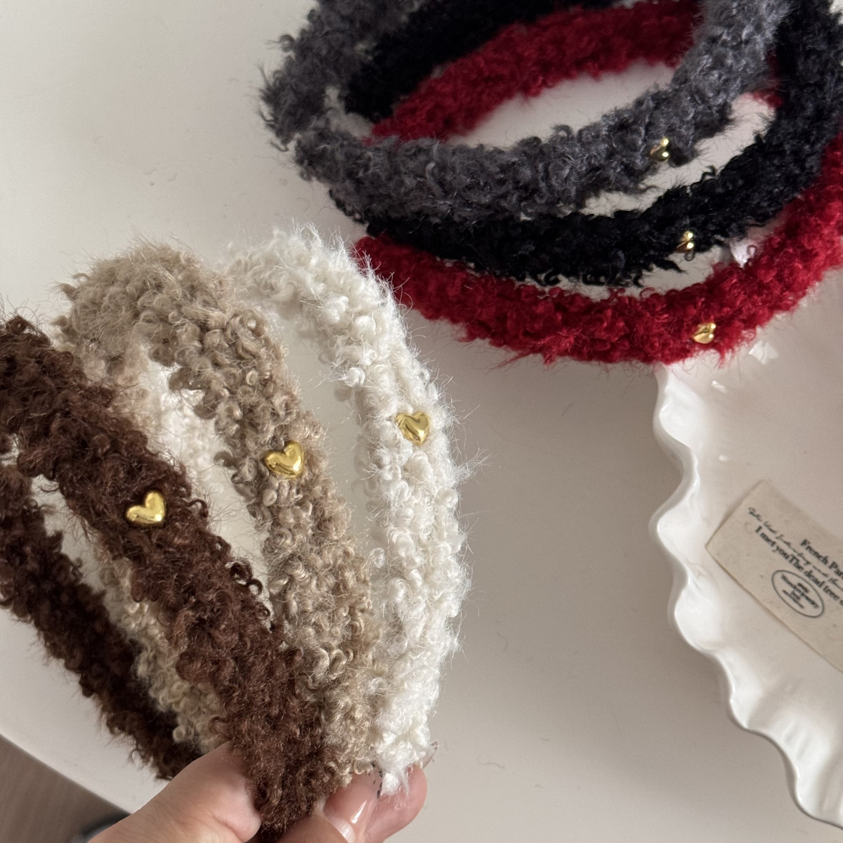 Headband Bulu Domba Musim Ding - Winter Headband Fleece ulasan dan harga