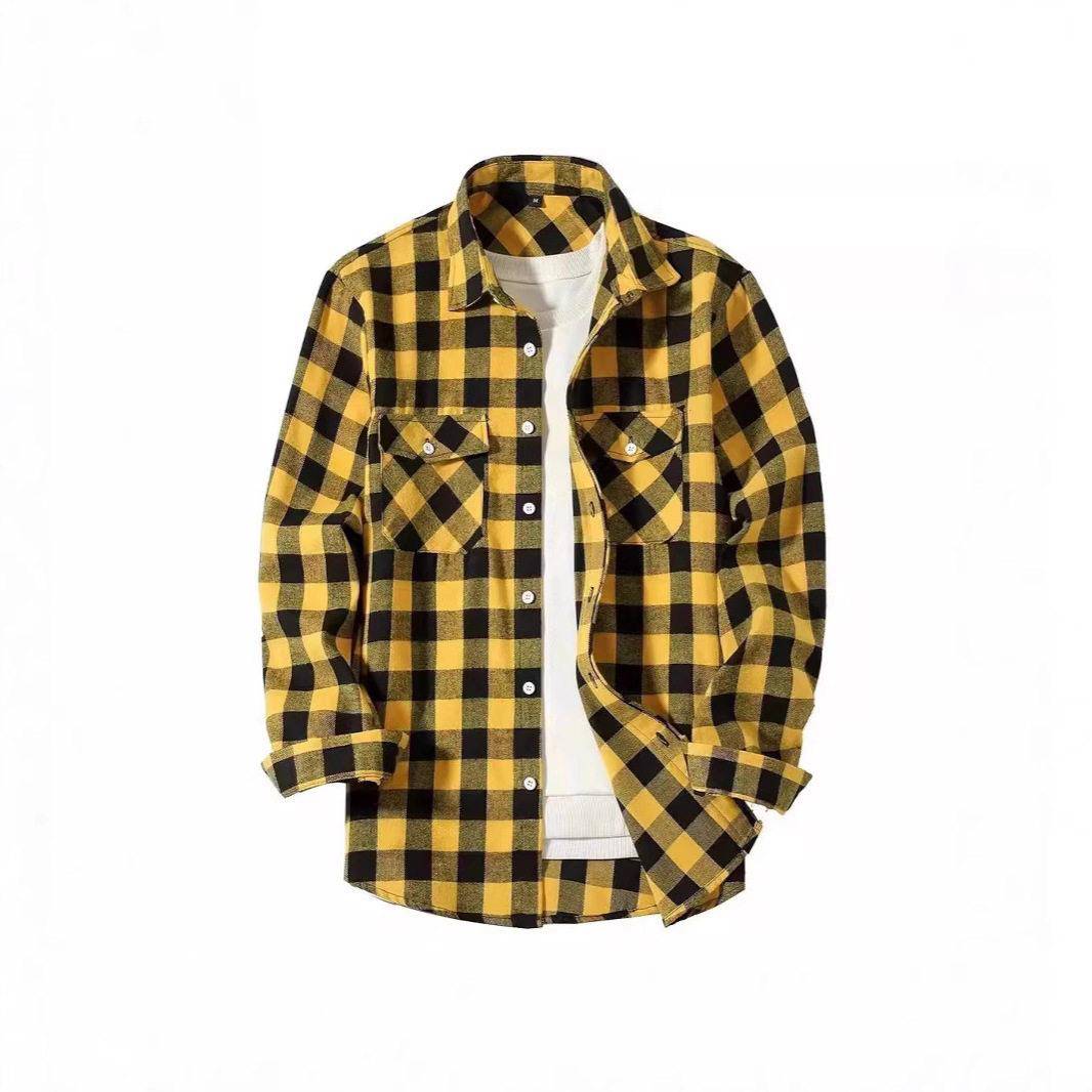 Jaket Kemeja Flanel Pria Berla - Flannel Shirt Lined ulasan dan harga