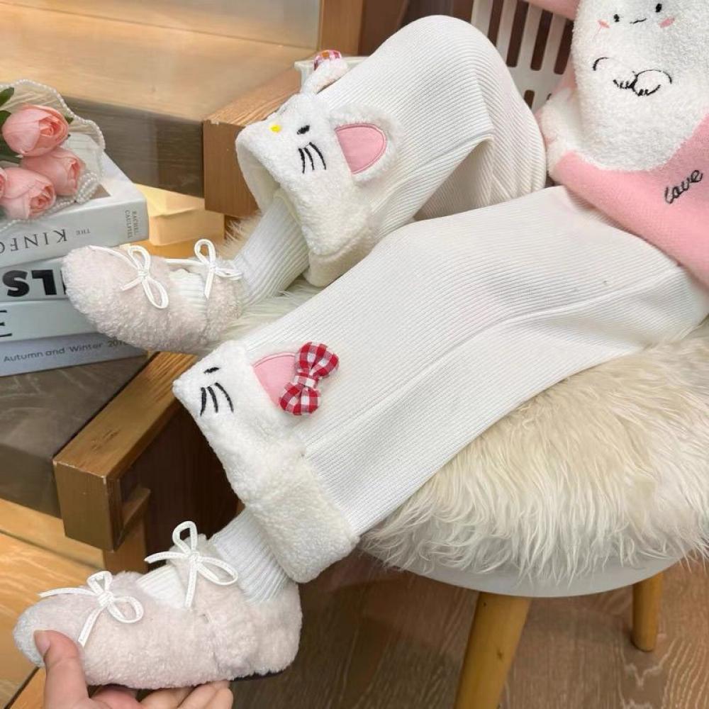 Kawaii Hello Kitty Perempuan c - Corduroy Pant Warm ulasan dan harga