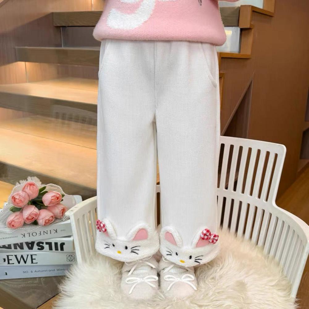 Kawaii Hello Kitty Perempuan c - Corduroy Pant Warm ulasan dan harga