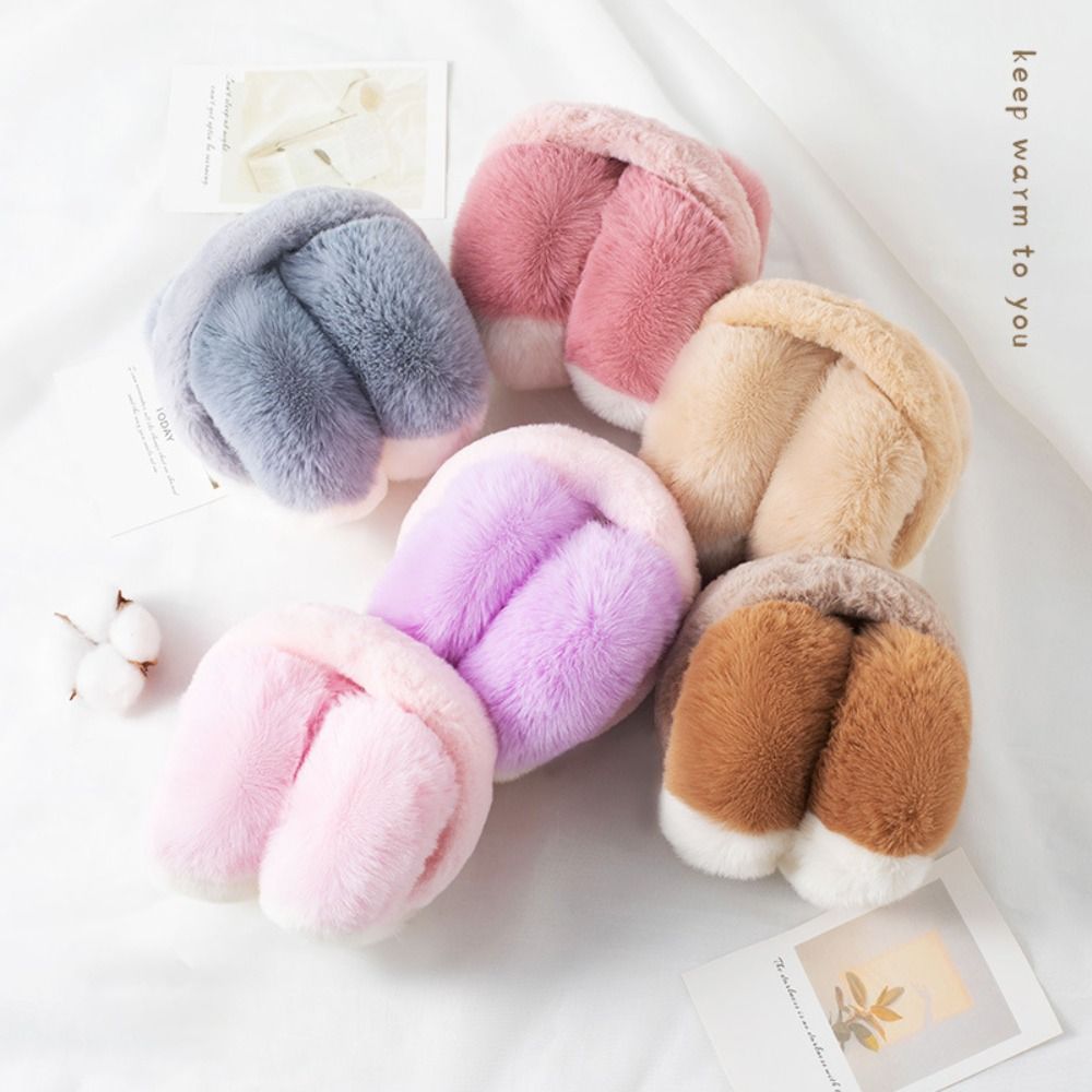Penutup Telinga Bulu Imitasi F - Earmuffs Foldable ulasan dan harga