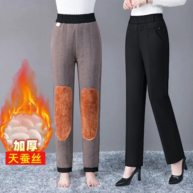 Celana Kaki Lurus Perempuan Mu - Corduroy Pant Warm ulasan dan harga