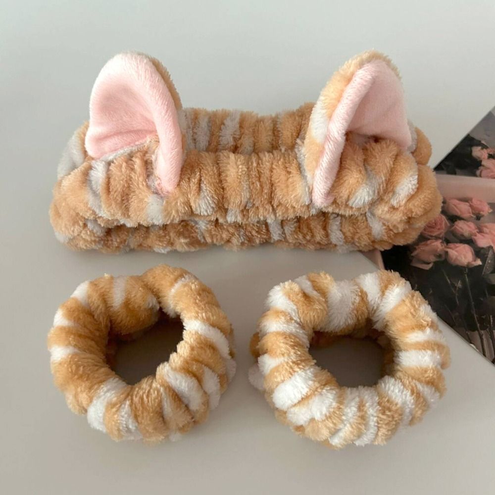 Ikat Kepala Lembut Telinga Kuc - Winter Headband Fleece ulasan dan harga