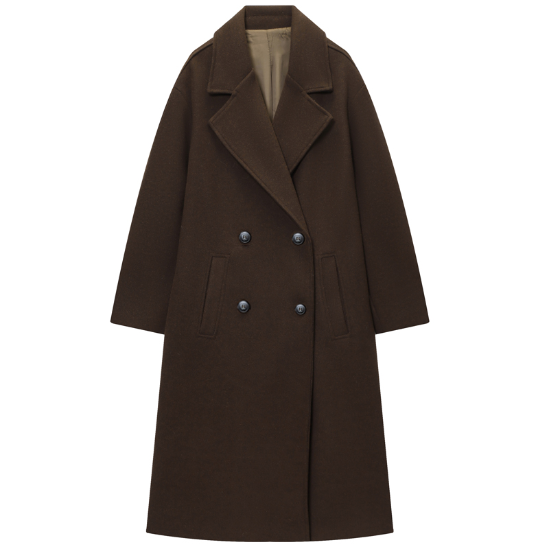 Jaket Wanita HXAO, Mantel Wol  - Wool Coat Peacoat ulasan dan harga