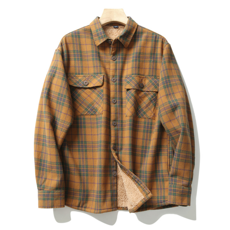 Kemeja Flanel Kotak-kotak Pria - Flannel Shirt Lined ulasan dan harga