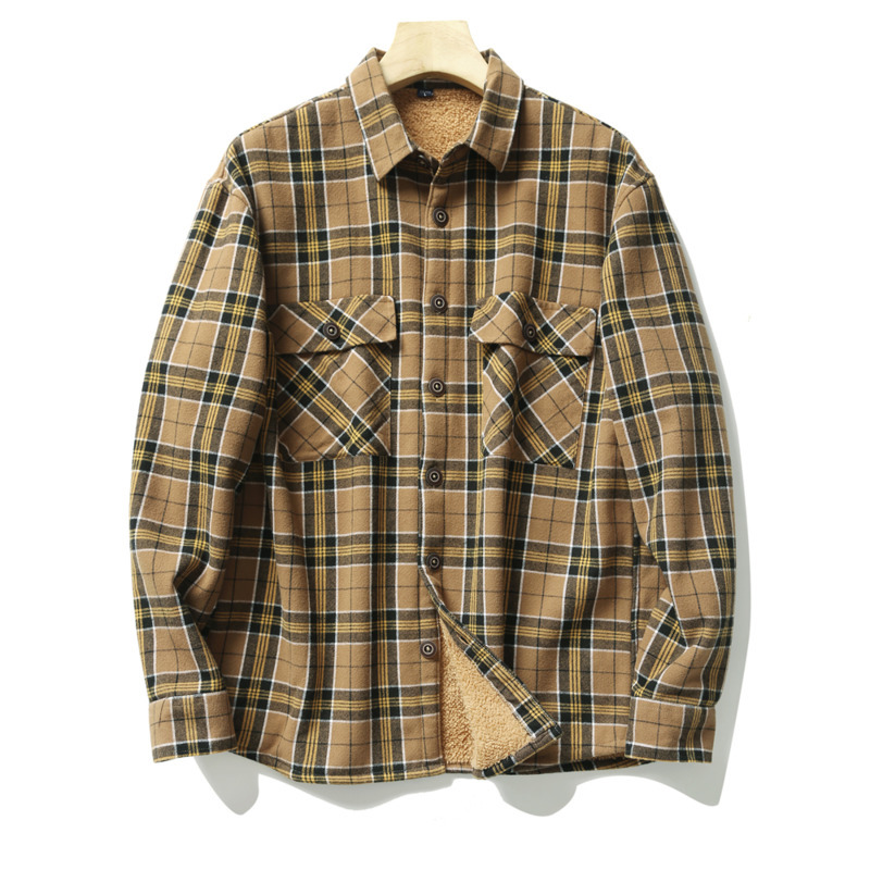 Kemeja Flanel Kotak-kotak Pria - Flannel Shirt Lined ulasan dan harga