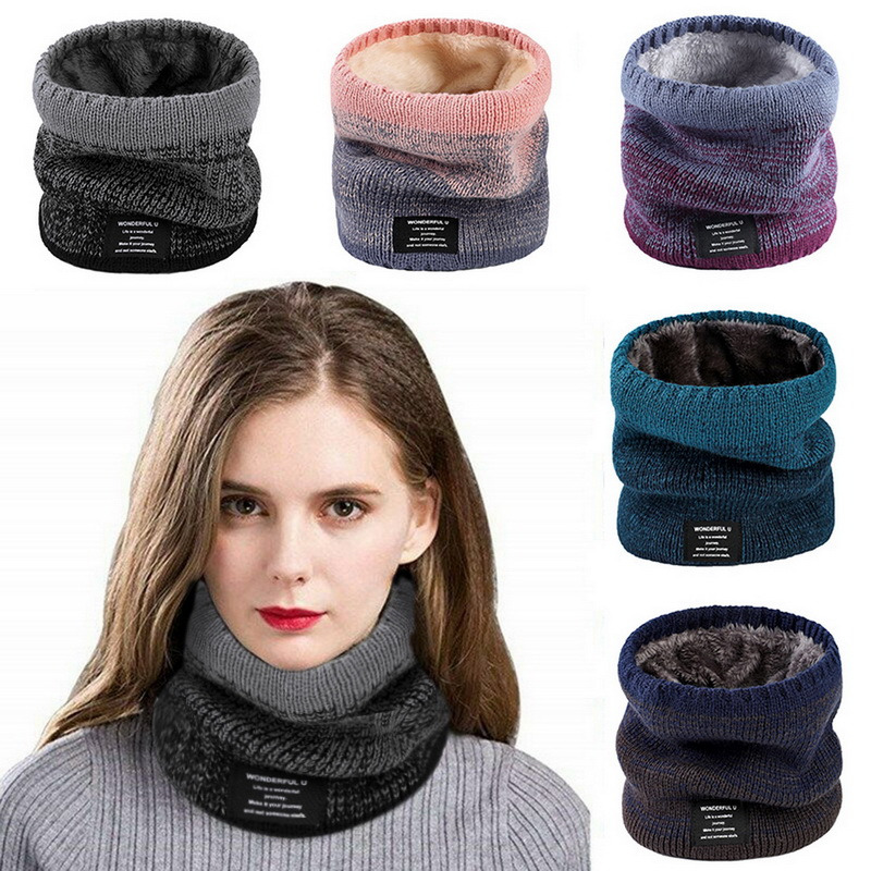Syal Kepala Gradien Rajutan Wa - Wool Scarf Men ulasan dan harga