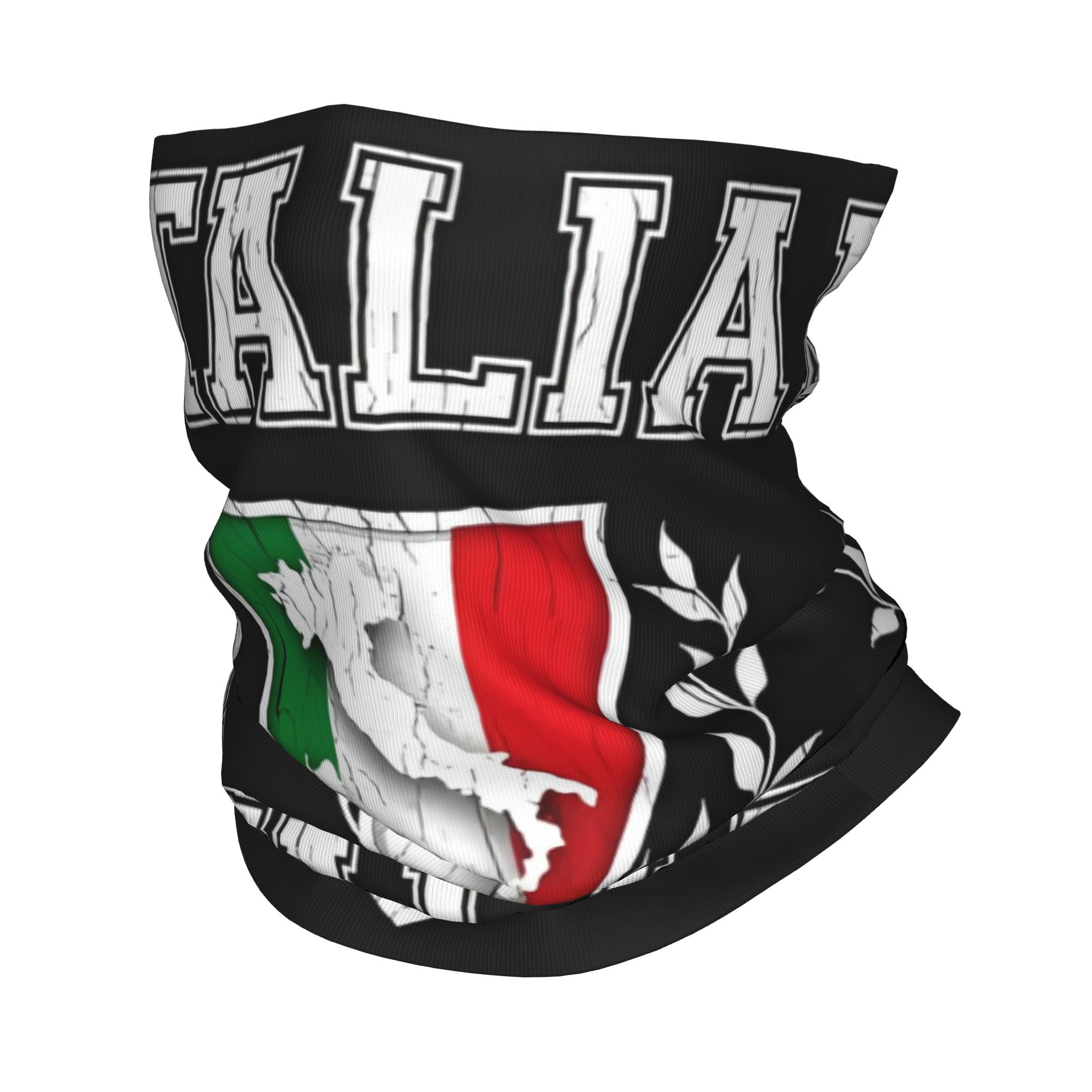 Bandana Bendera Italia Kustom, - Neck Gaiter Fleece ulasan dan harga