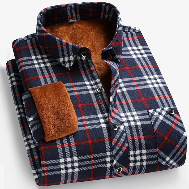 Kemeja Lengan Panjang Berlapis - Flannel Shirt Lined ulasan dan harga