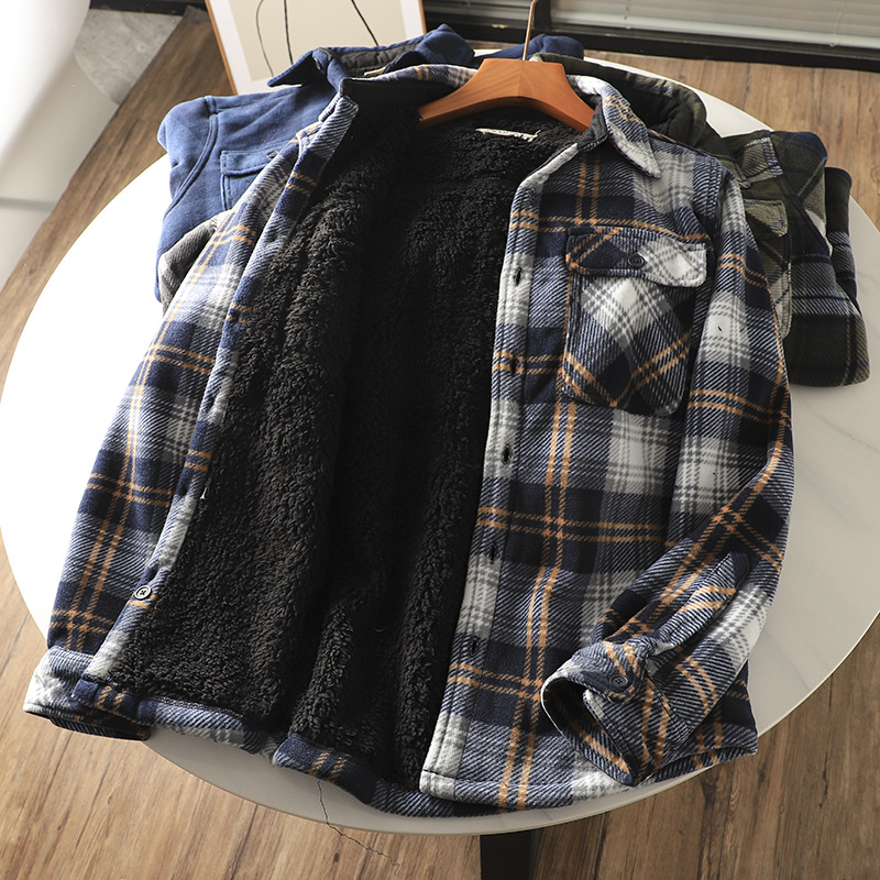Kemeja Flanel Kotak-kotak Pria - Flannel Shirt Lined ulasan dan harga
