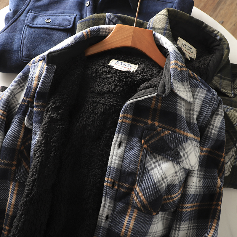 Kemeja Flanel Kotak-kotak Pria - Flannel Shirt Lined ulasan dan harga