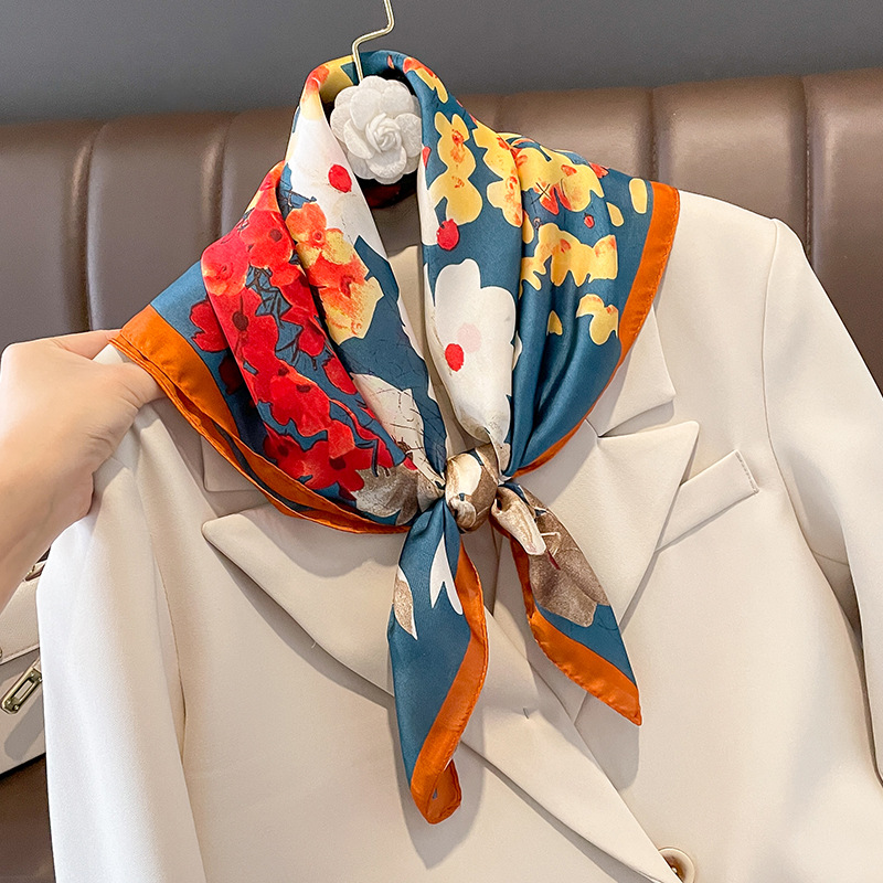 Syal sutra persegi untuk wanit - Shawl Wrap Winter ulasan dan harga