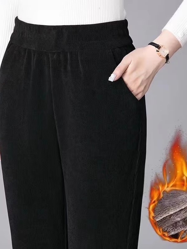 Celana Korduroi Wanita Model L - Corduroy Pant Warm ulasan dan harga