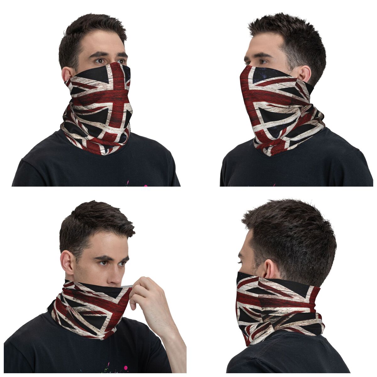Syal wajah selendang tahan ang - Neck Gaiter Fleece ulasan dan harga