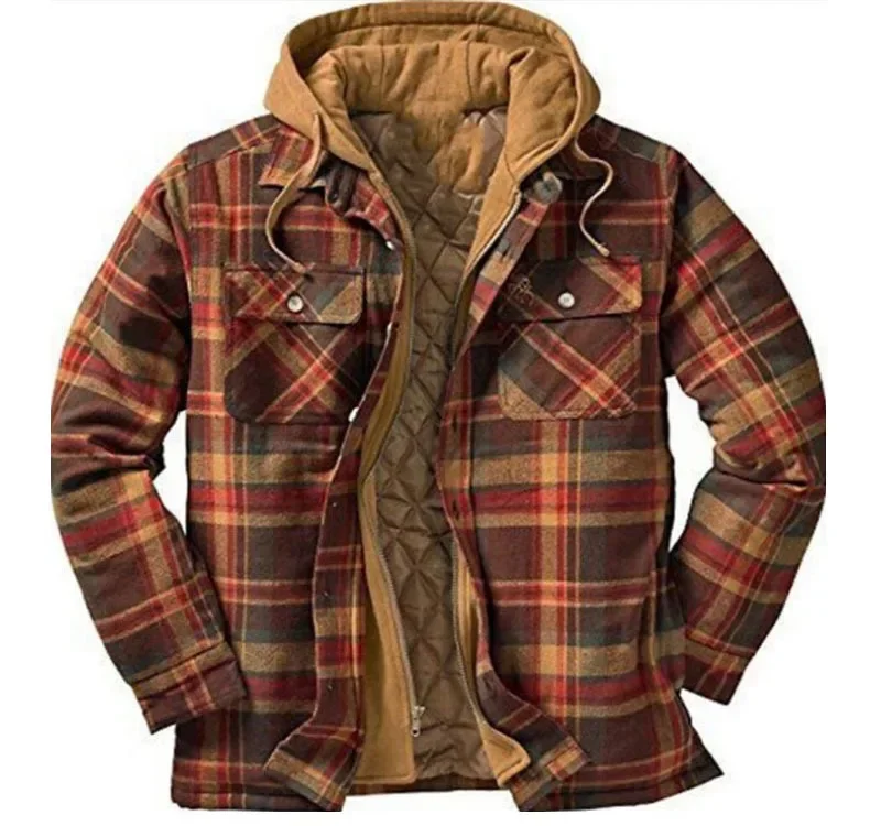 Jaket Flanel Kotak-kotak Berla - Flannel Shirt Lined ulasan dan harga